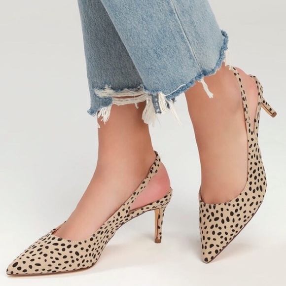 Lulus Shoes - Cheetah Suede Sandals
